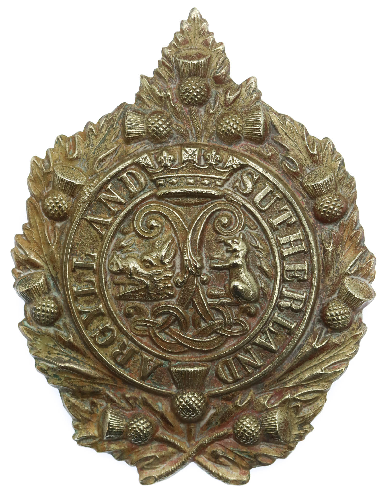 Victorian Argyll & Sutherland Highlanders Cap Badge