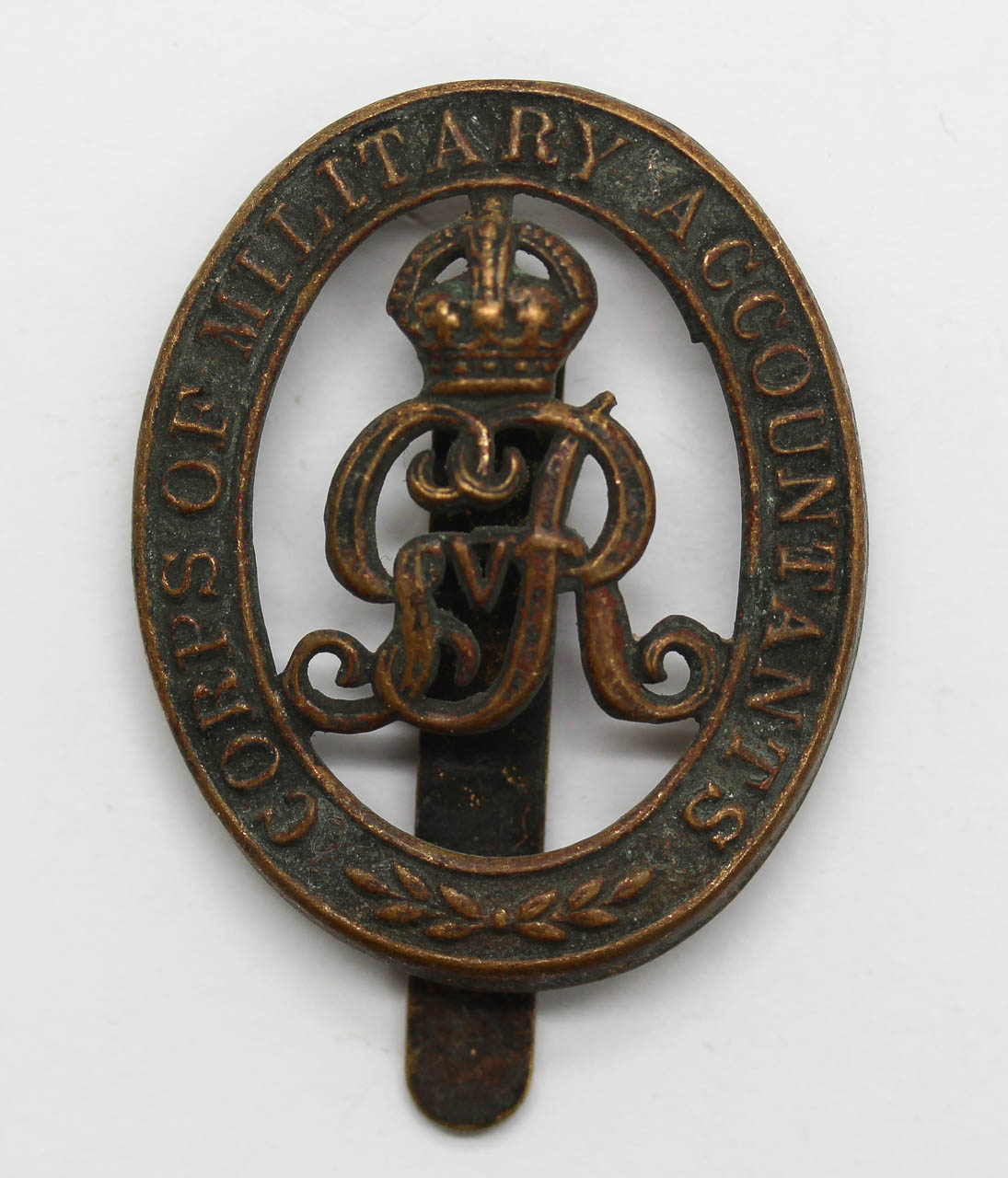 George V Corps of Military Accountants Cap Badge
