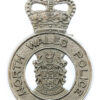 North Wales Police Cap Badge - Queen's Crown