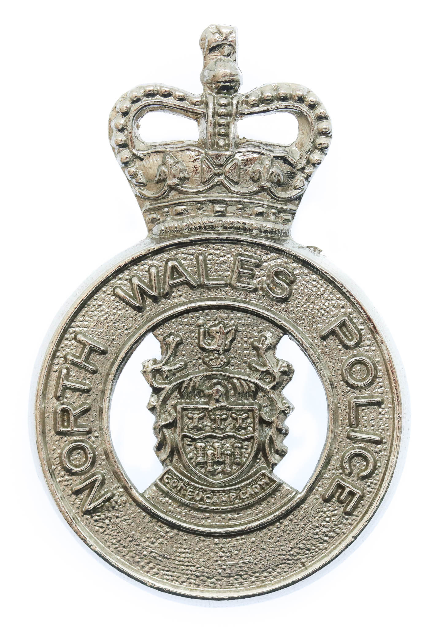 North Wales Police Cap Badge - Queen's Crown