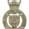 York and North East Yorkshire Police Cap Badge - Queen's Crown