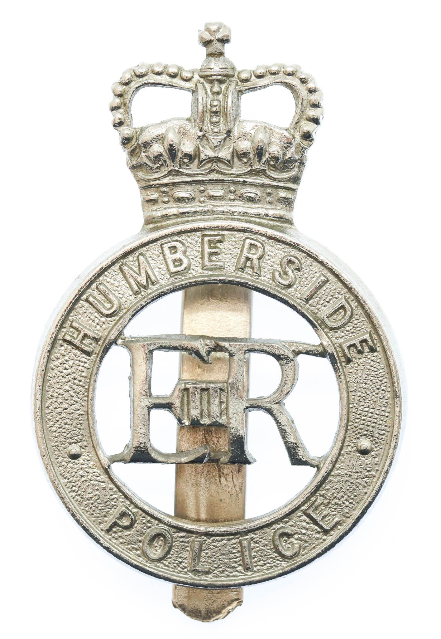 Humberside Police Cap Badge - Queen's Crown
