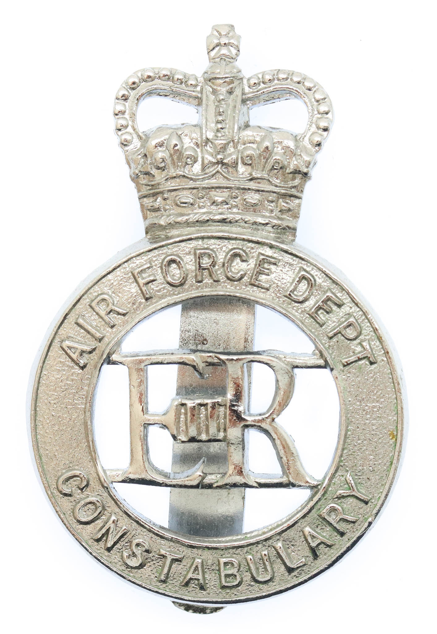 Air Force Department Constabulary Cap Badge - Queen's Crown