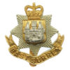 East Surrey Regiment Cap Badge - Queen's Crown