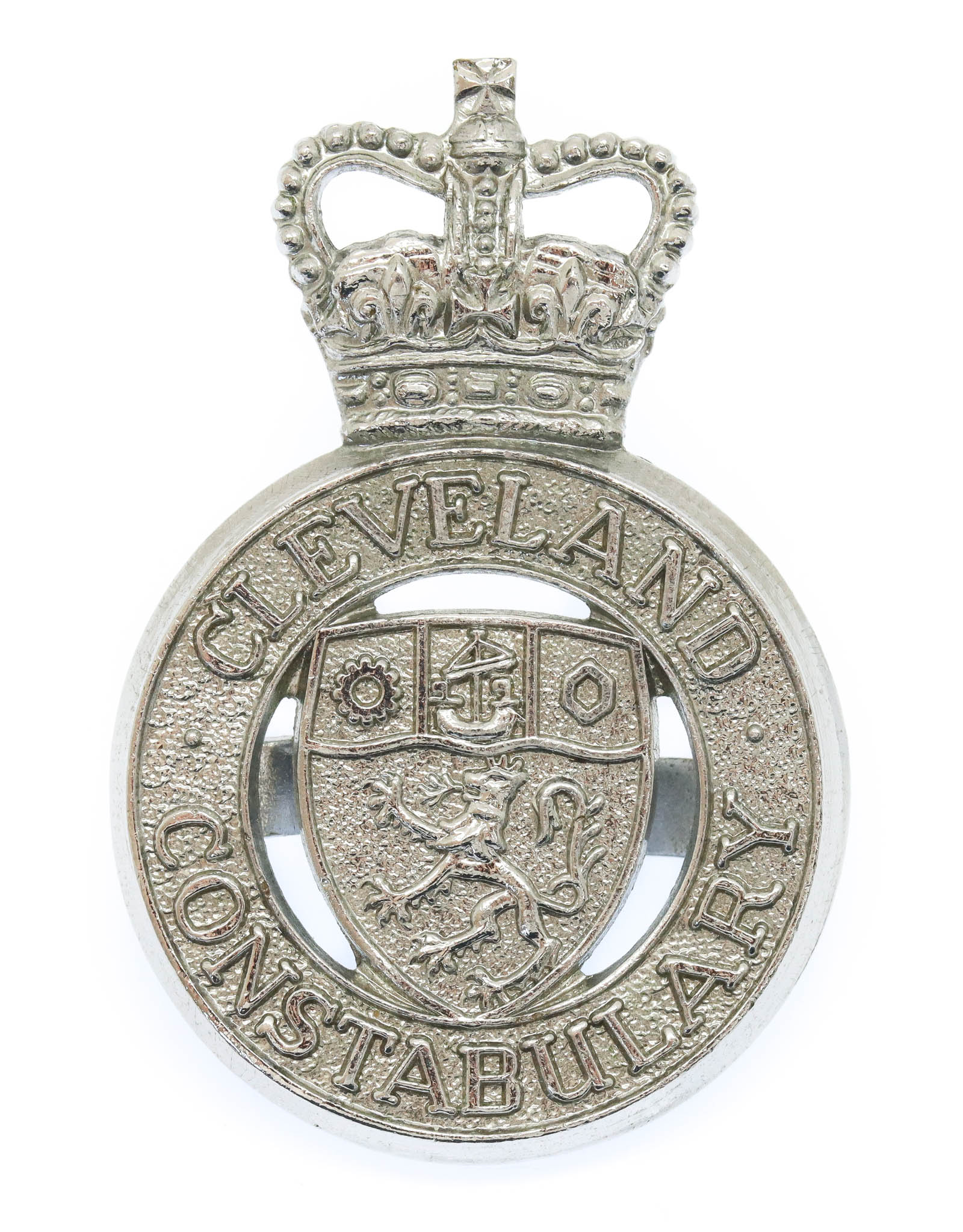 Cleveland Constabulary Cap Badge - Queen's Crown