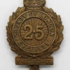 25th County of London (Cyclists) Bn. London Regiment Cap Badge
