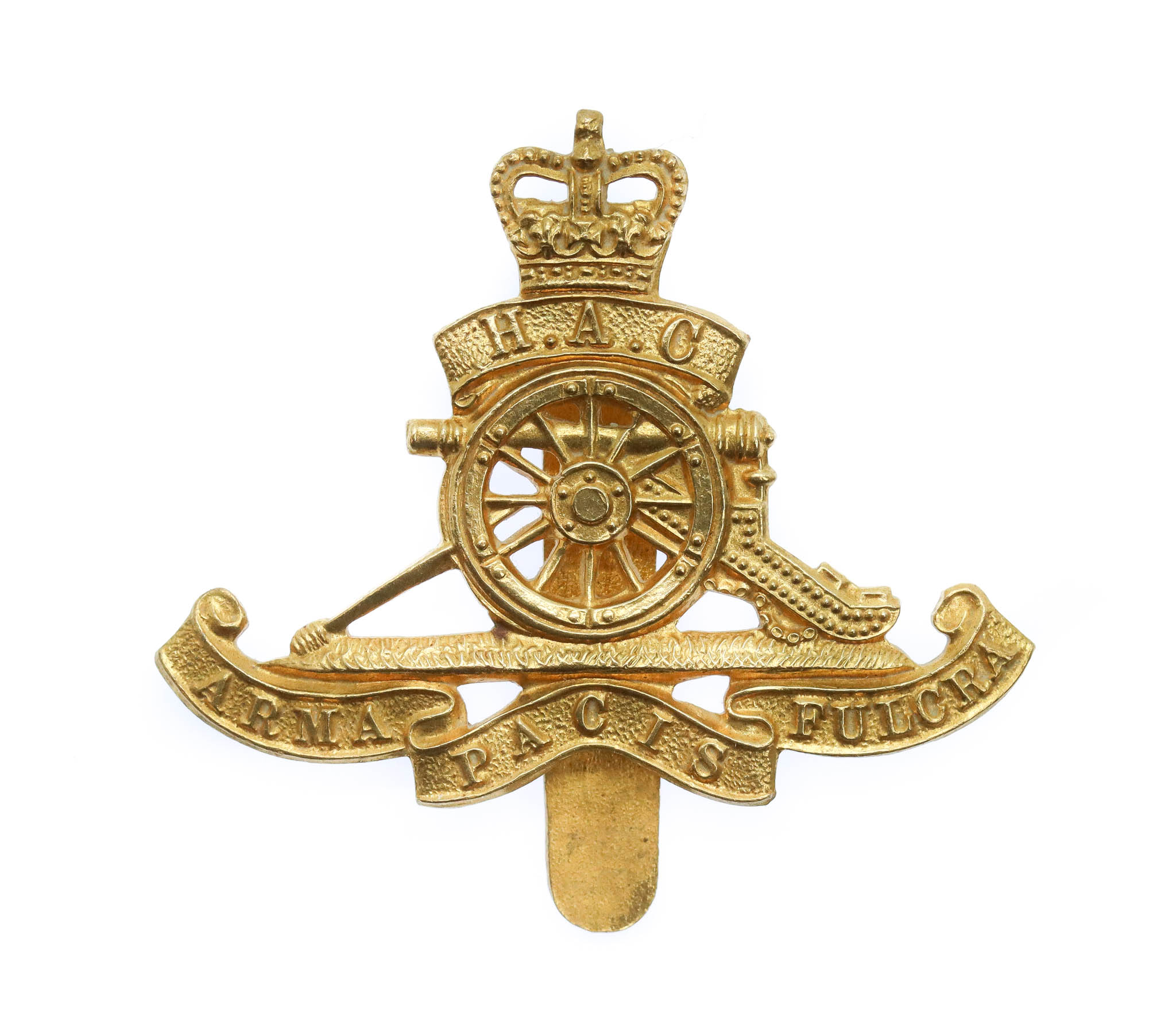 Honourable Artillery Company (H.A.C.) Beret Badge - Queen's Crown