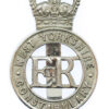 West Yorkshire Constabulary Cap Badge - Queen's Crown