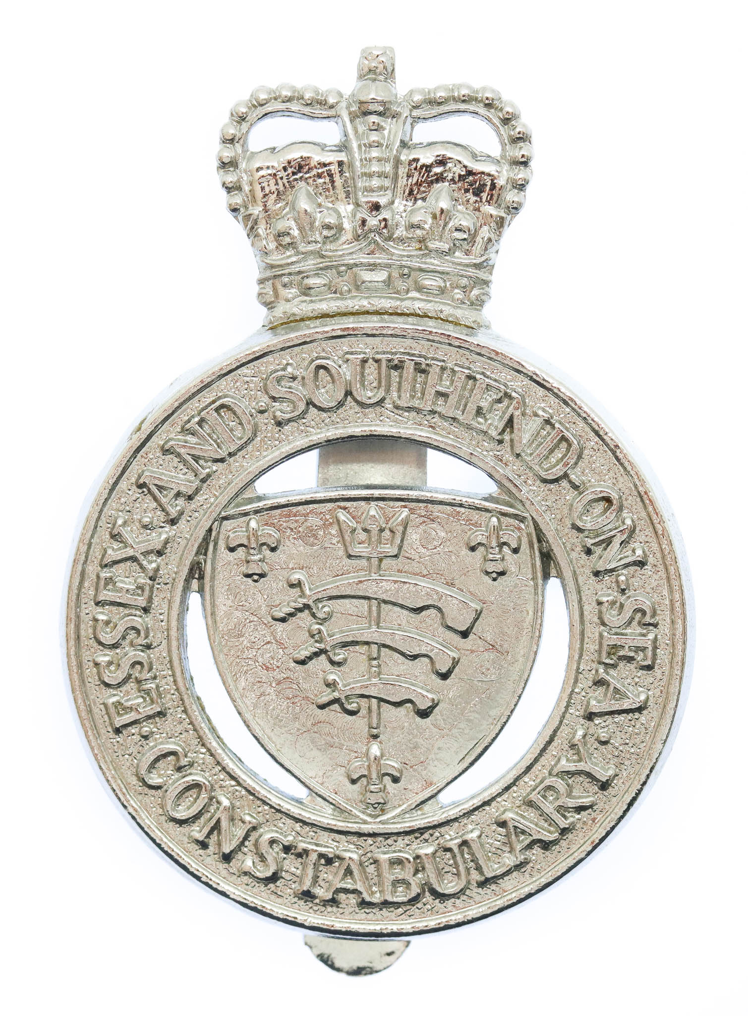 Essex and Southend-on-Sea Constabulary Cap Badge - Queen's Crown