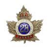 WW1 Canadian 28th (North West Battalion) Infantry Bn. CEF 1916 Hallmarked Silver & Enamel Sweetheart Brooch