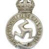 Isle of Man Constabulary Cap Badge - King's Crown