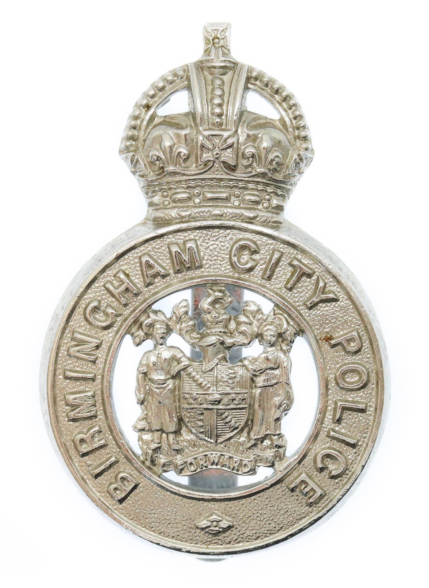 Birmingham City Police Cap Badge - King's Crown