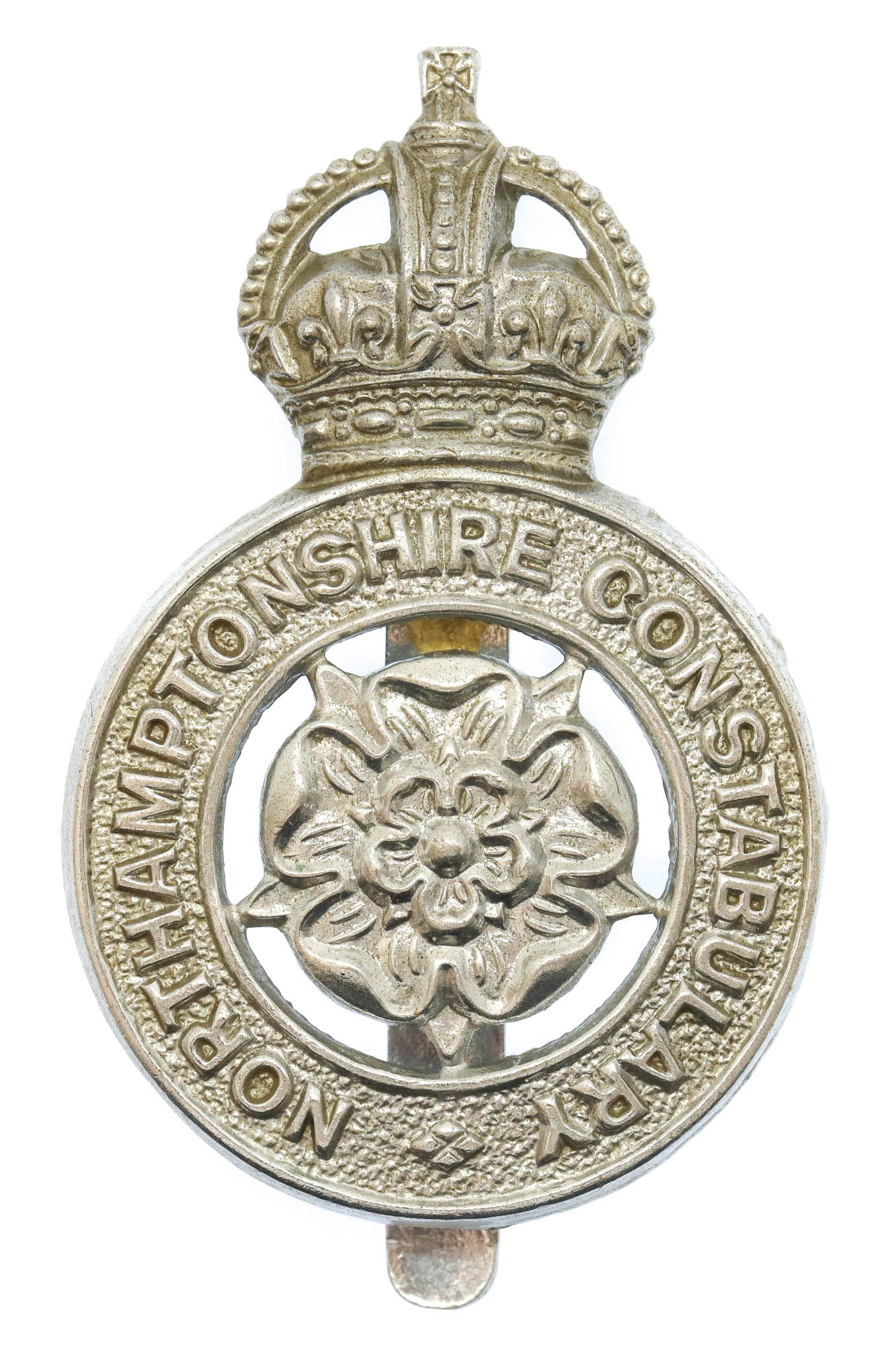 Northamptonshire Constabulary Cap Badge - King's Crown