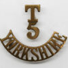 5th Territorial Bn. King's Own Yorkshire Light Infantry (T / 5 / YORKSHIRE) Shoulder Title