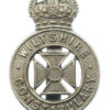 Wiltshire Constabulary Cap Badge - King's Crown