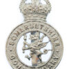 Somersetshire Constabulary Cap Badge - King's Crown