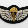 Special Air Services S.A.S Sergeant's Bullion Sabre Wings (Black Backing)