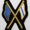 British Army Signallers Bullion Trade Badge (Black Backing)