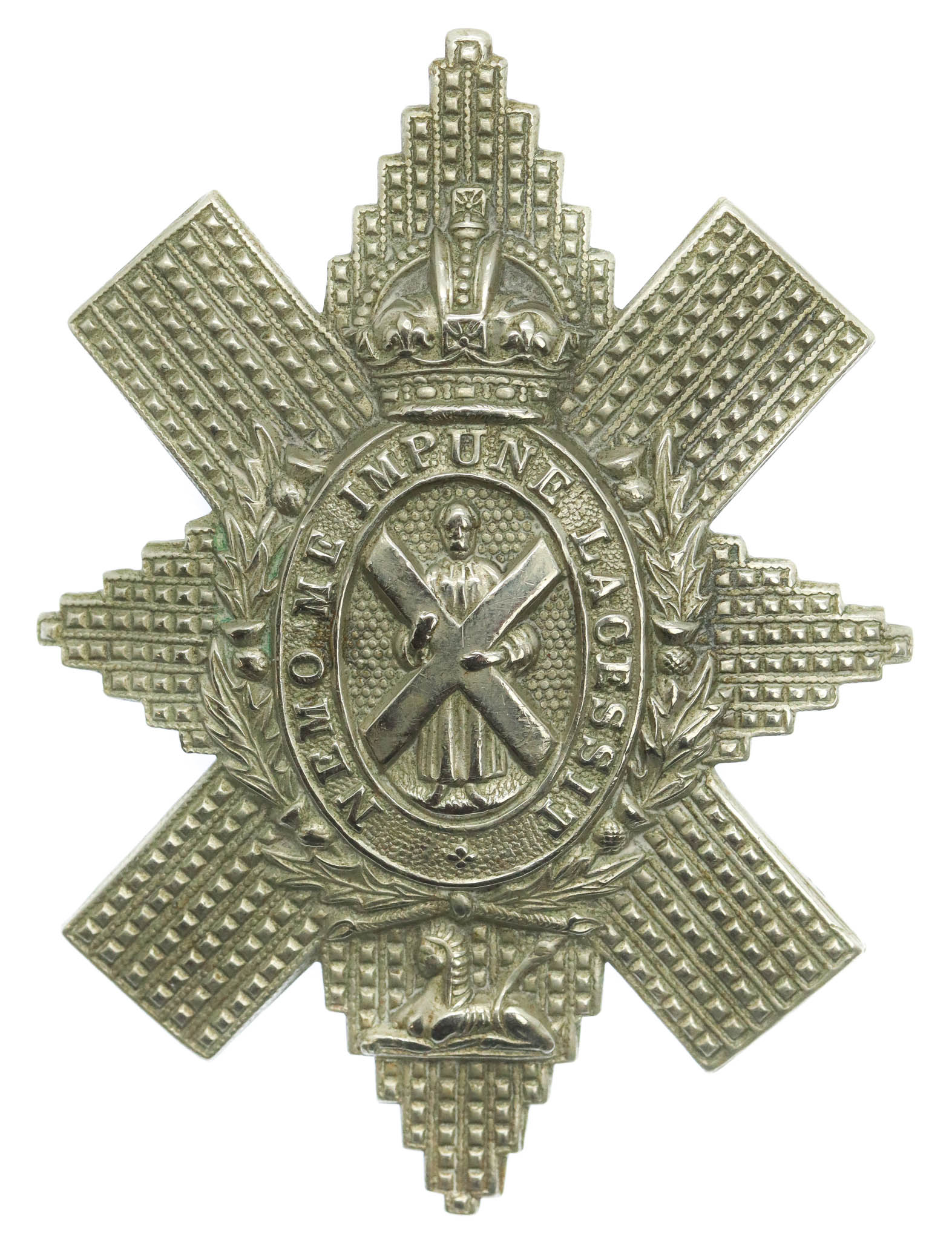 Black Watch (The Royal Highlanders) Cap Badge - King's Crown