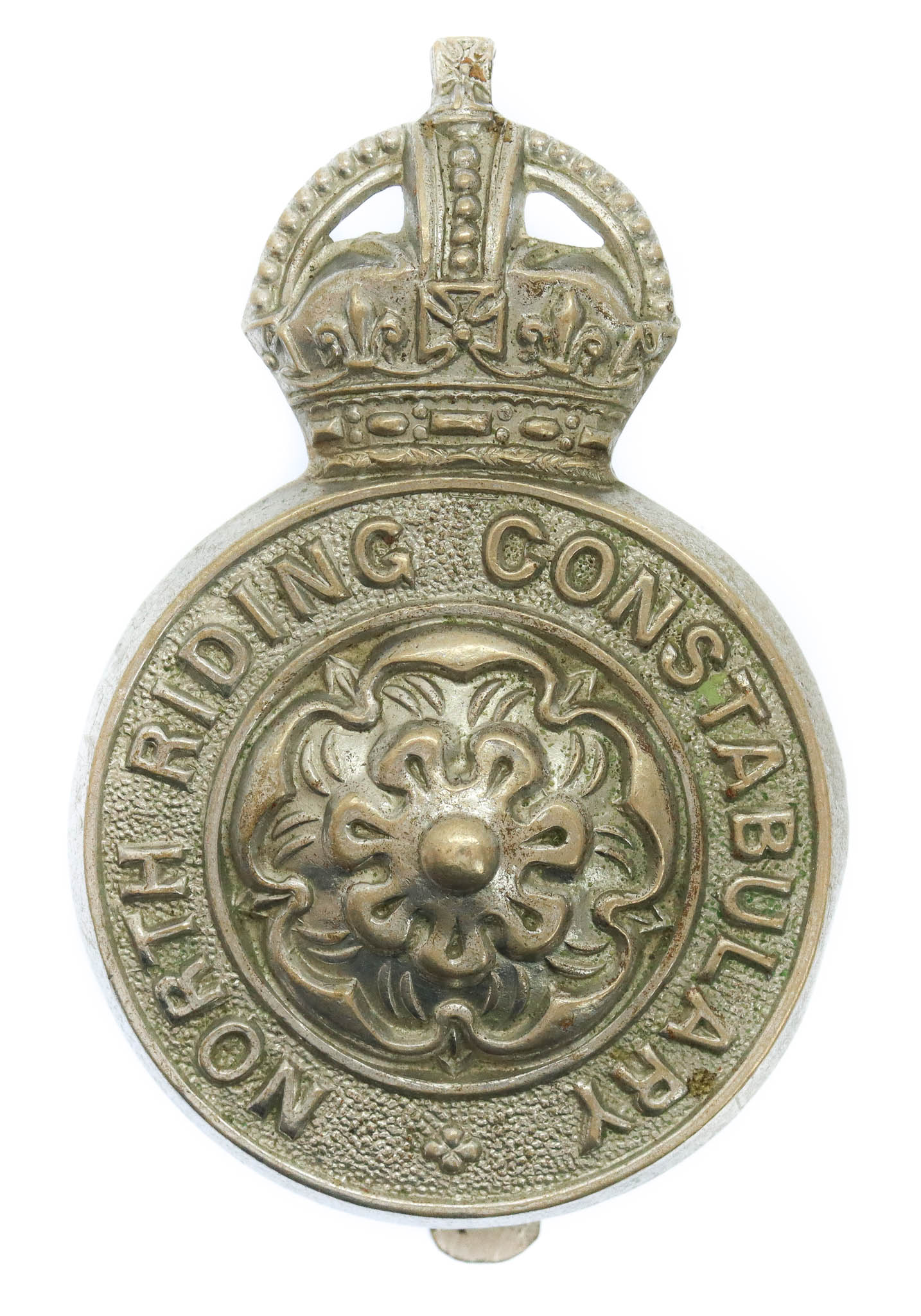 North Riding Constabulary Cap Badge - King's Crown