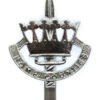 Home Counties Brigade Anodised (Staybrite) Cap Badge
