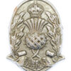 Scottish Police Forces Cap Badge - King's Crown
