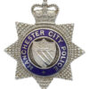 Manchester City Police Senior Officer's Enamelled Cap Badge - Queen's Crown