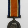 WW1 British War Medal - Pte. H. Rock, 1st/7th Bn. Worcestershire Regiment