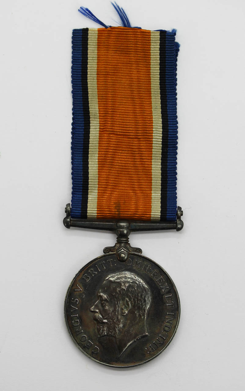 WW1 British War Medal - Pte. H. Rock, 1st/7th Bn. Worcestershire Regiment
