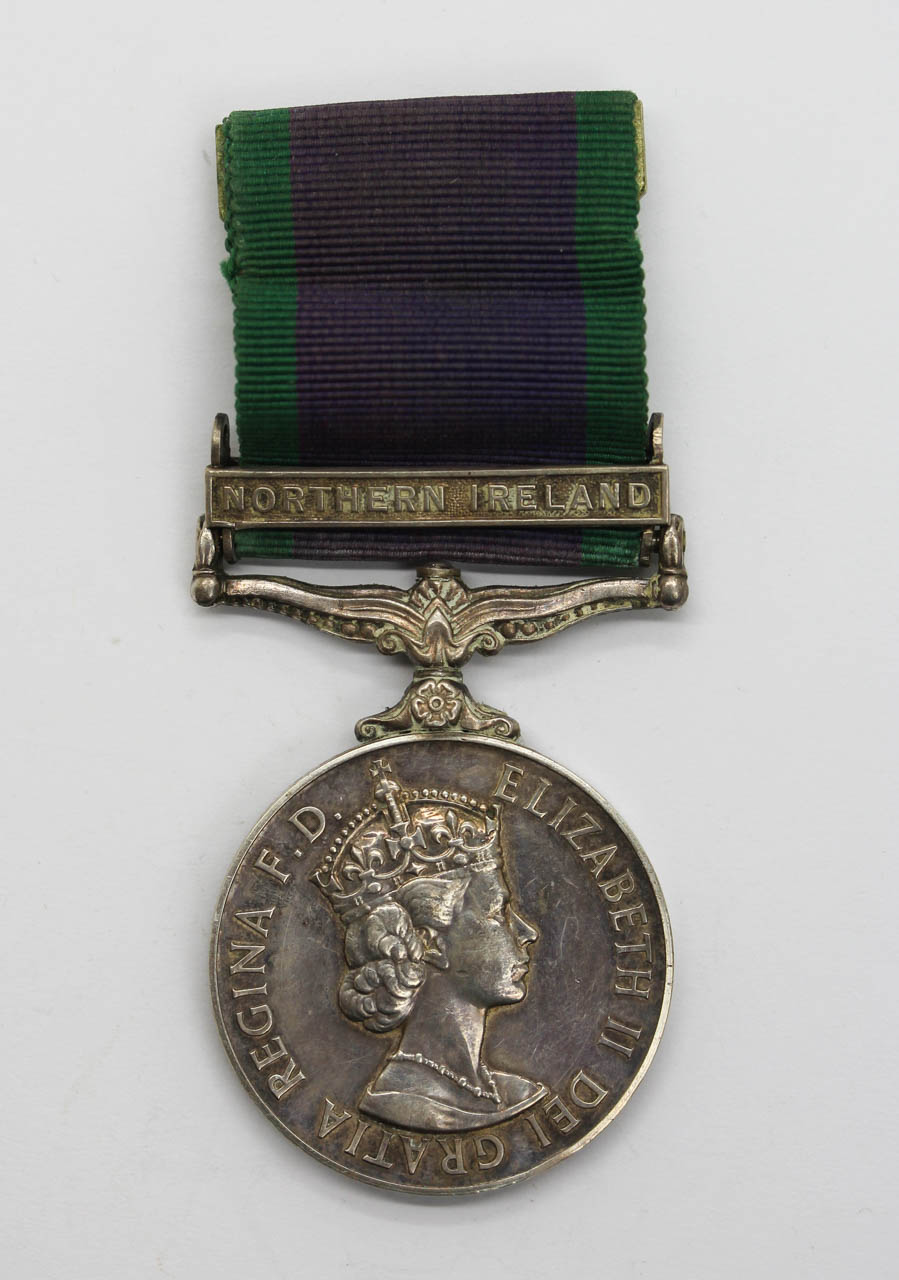 Campaign Service Medal (Clasp - Northern Ireland) - Pte. R. Kind, Worcestershire & Sherwood Foresters