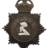 Luton Borough Police Night Helmet Plate - King's Crown