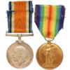 WW1 British War & Victory Medal Pair - Pte. C. Turner, Essex Regiment