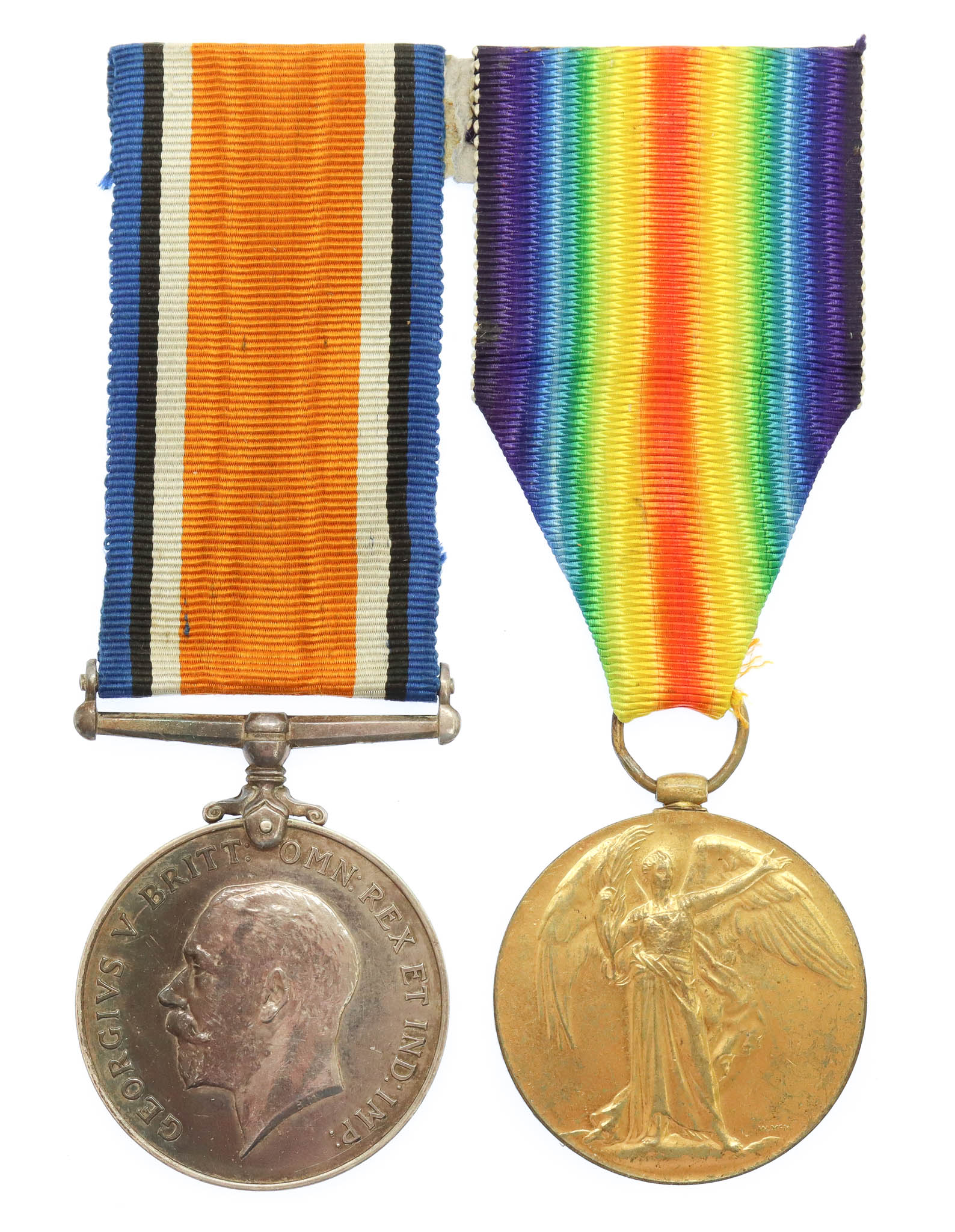WW1 British War & Victory Medal Pair - Pte. W.K. Findlay, Argyll & Sutherland Highlanders