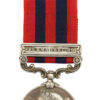 1854 India General Service Medal (Clasp - Burma 1887-89) - Sepoy Sander Singh Myingyan, Military Police Battalion