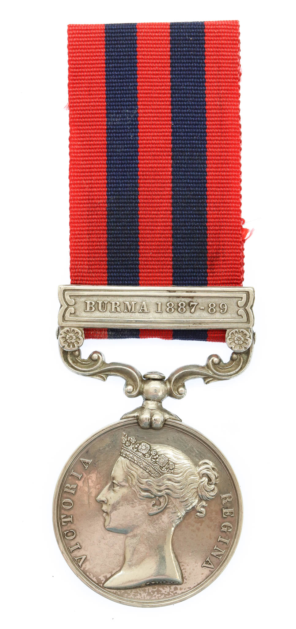 1854 India General Service Medal (Clasp - Burma 1887-89) - Sepoy Elahie Bux, Myingyan Military Police Battalion