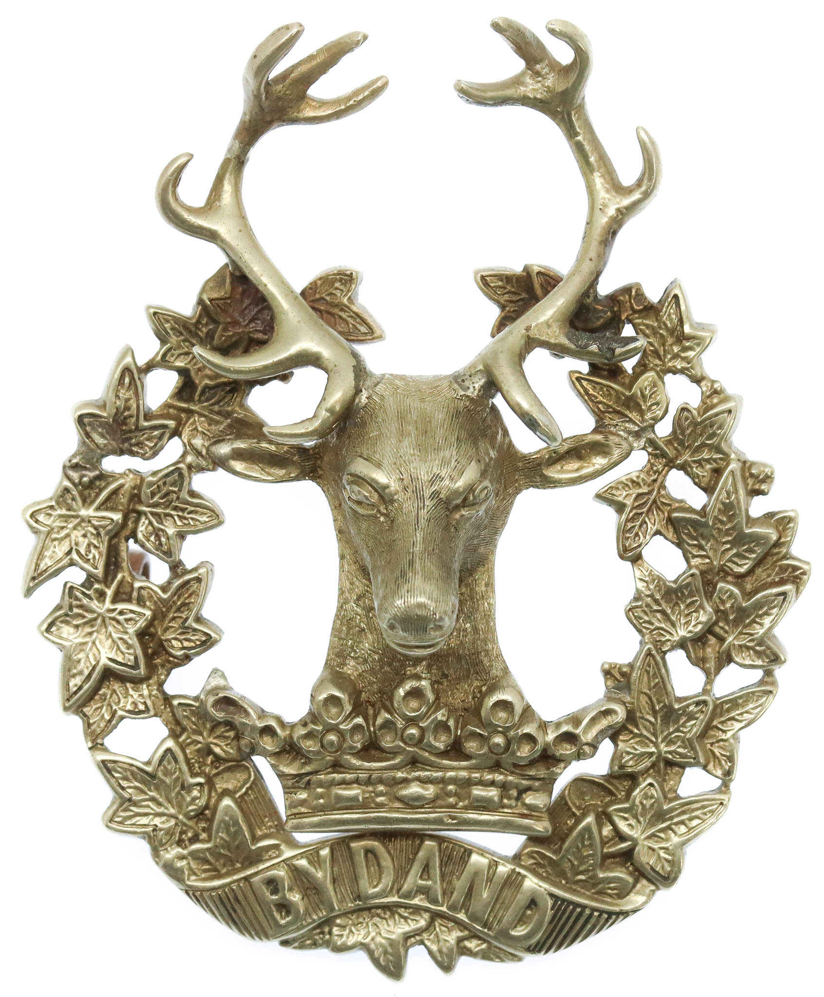 Gordon Highlanders Officer's Glengarry Badge