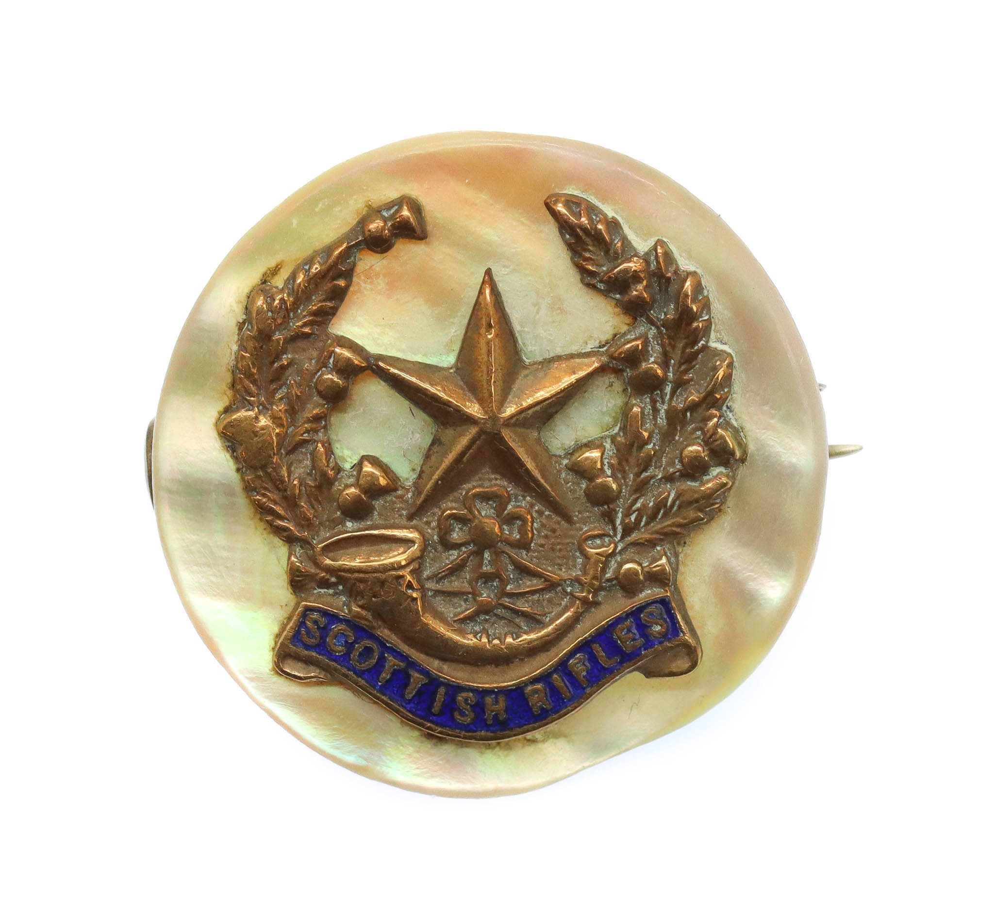 The Cameronians (Scottish Rifles) Sweetheart Brooch