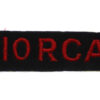 10th Royal Canadian Artillery (10 RCA) Cloth Shoulder Title