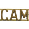 Royal Canadian Army Medical Corps (R.C.A.M.C.) Shoulder Title