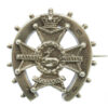 Boer War Sherwood Foresters (Derbyshire Regiment) 1899 Hallmarked Silver Horseshoe Sweetheart Brooch