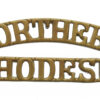 Northern Rhodesia Regiment (NORTHERN/RHODESIA) Shoulder Title