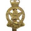 Canadian Royal Montreal Regiment Cap Badge - Queen's Crown