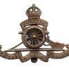 WWI Canadian Field Artillery Cap Badge (Revolving Wheel)