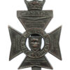 Canadian The Regina Rifle Regiment Cap Badge - Queen's Crown