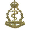 Royal Canadian Army Medical Corps Cap Badge - King's Crown