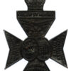 16th County of London Regiment (Queen Westminster & Civil Service Rifles) Cap Badge - Queen's Crown