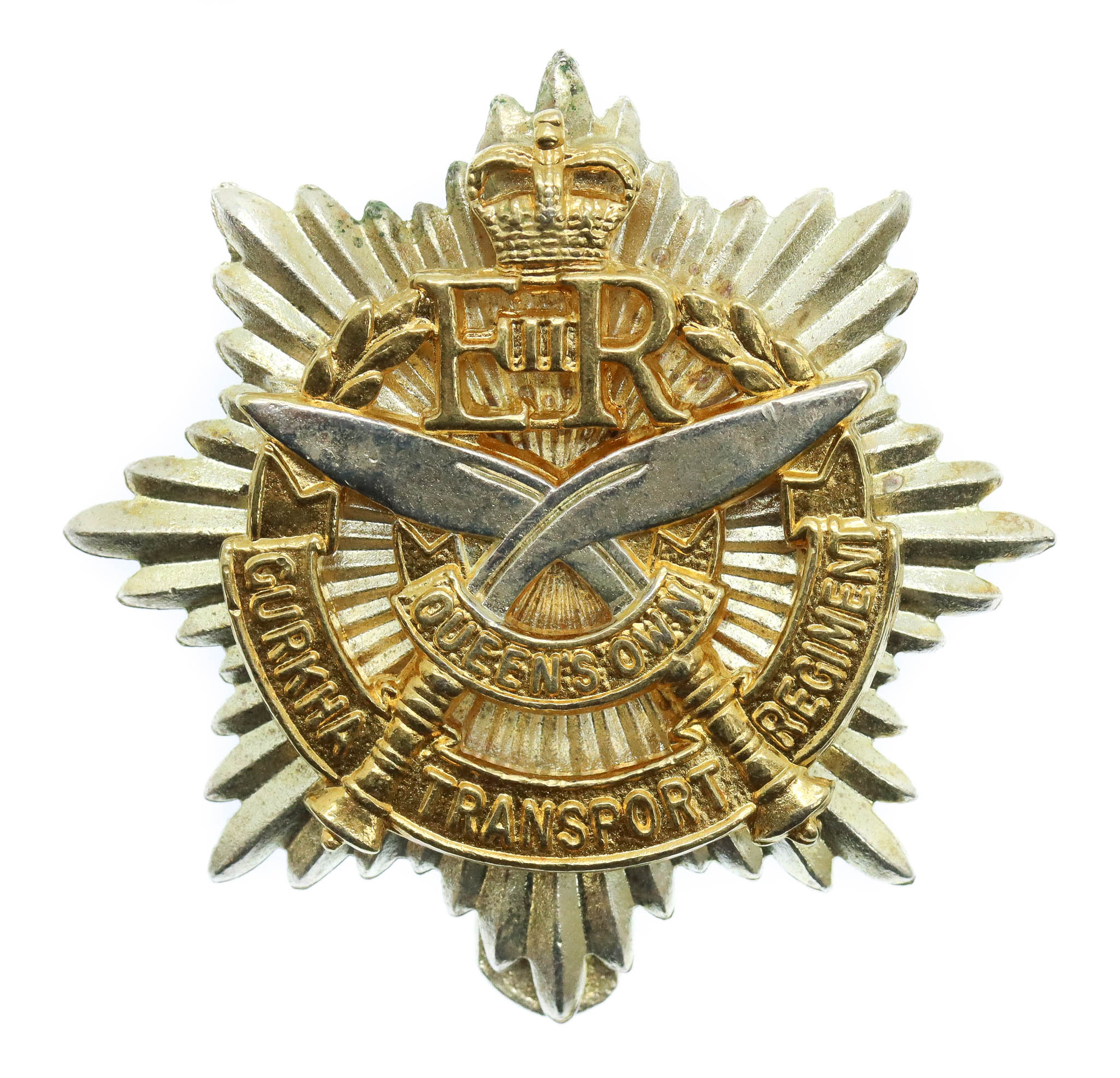 Gurkha Transport Regiment Bi-Metal Cap Badge