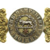 Victorian Hampshire Regiment Officer's Waist Belt Clasp (Post 1881)