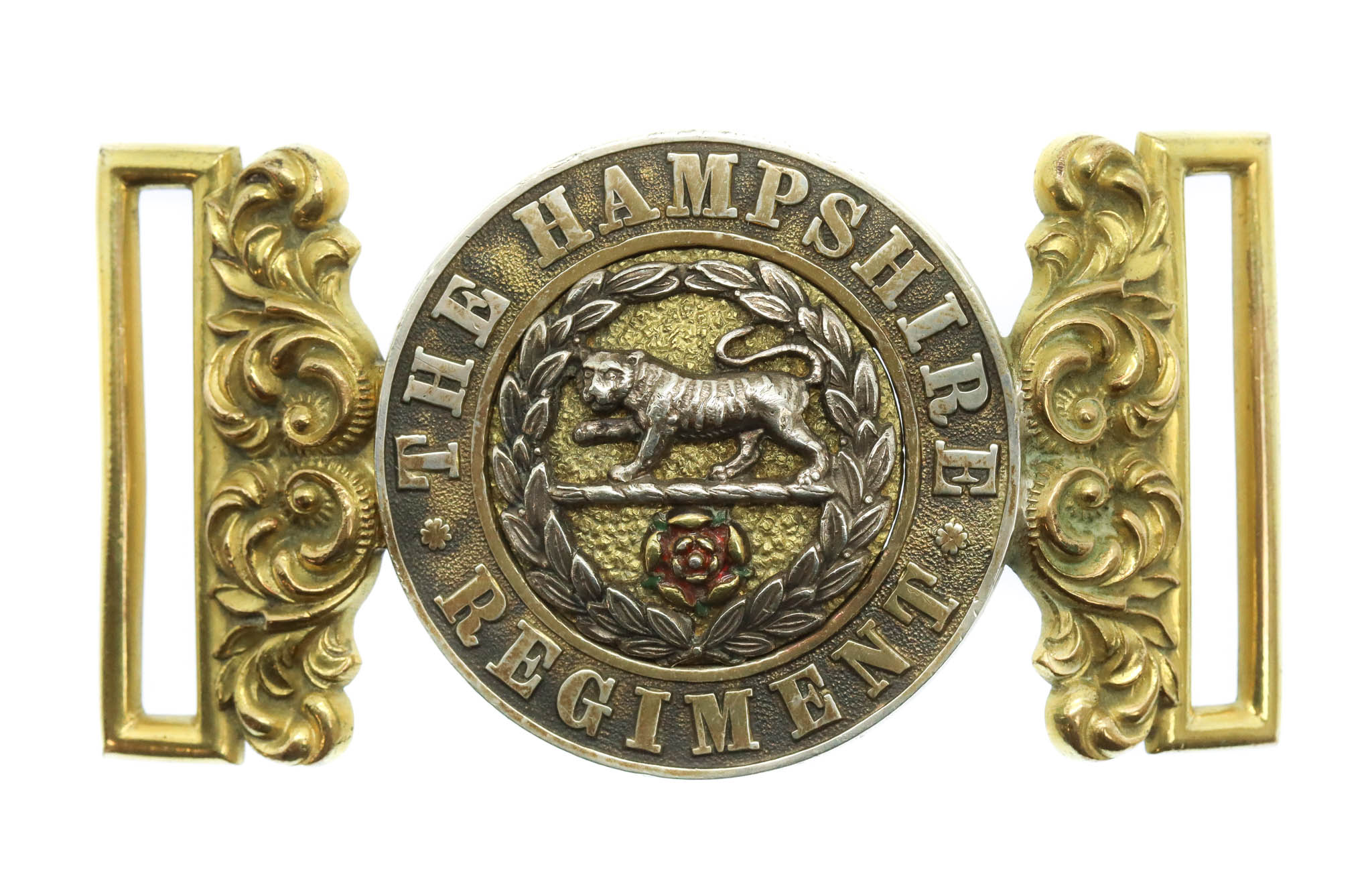 Victorian Hampshire Regiment Officer's Waist Belt Clasp (Post 1881)