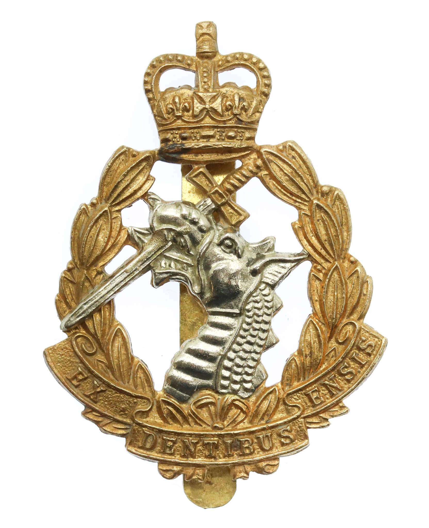 Royal Army Dental Corps (R.A.D.C.) Cap Badge - Queen's Crown